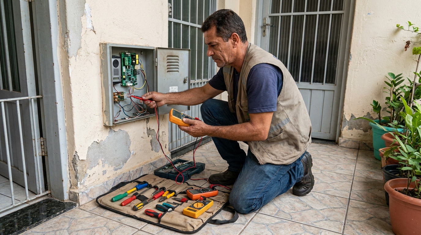 Conserto de interfone profissional em Atibaia‑SP