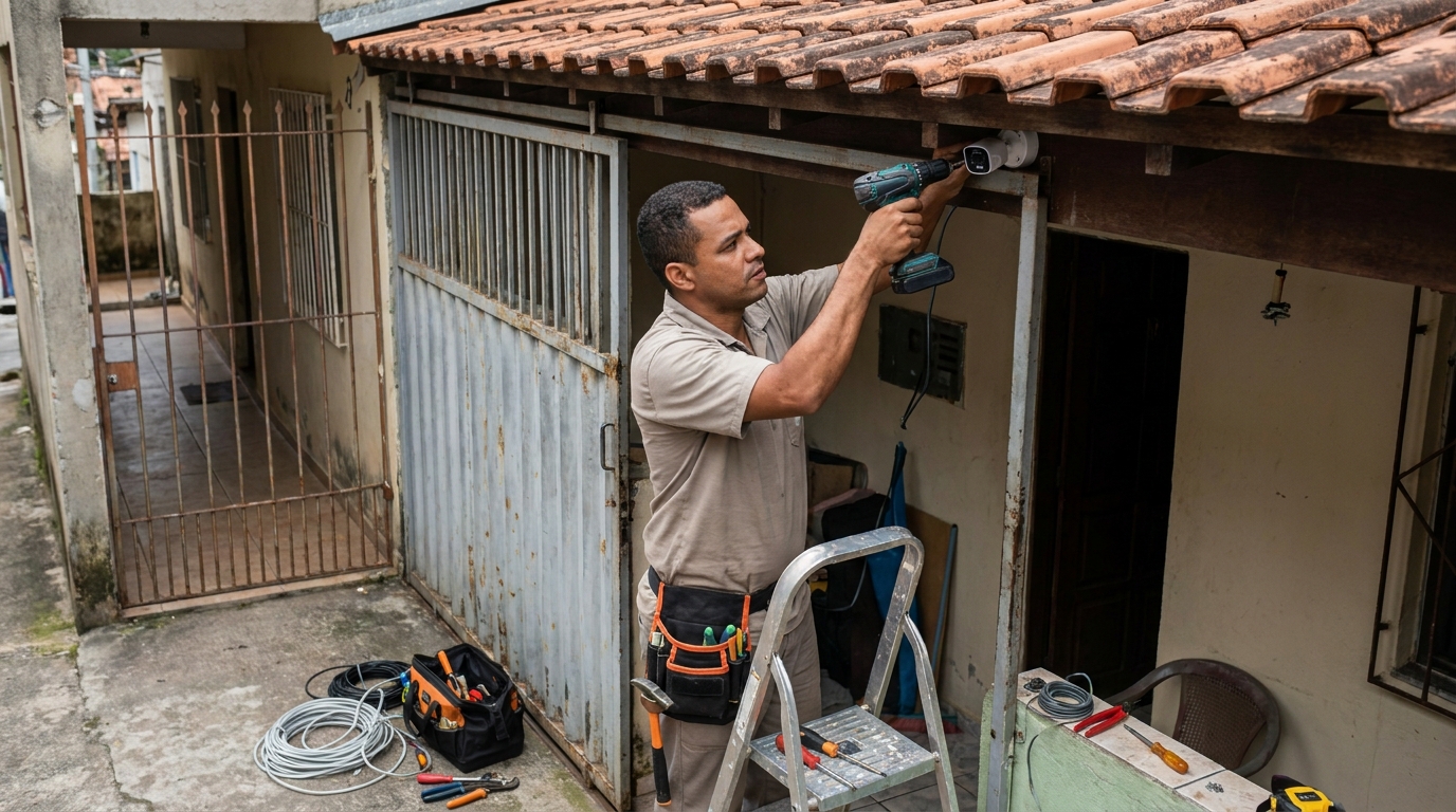Instalacao de cameras de seguranca em Atibaia‑SP